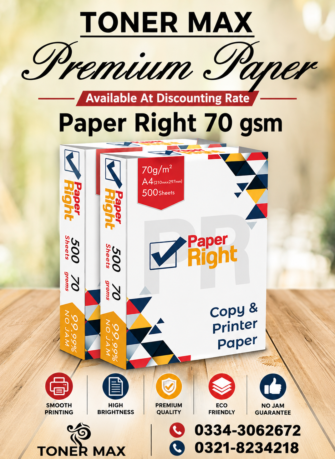 Paper Right 70g A4 Paper