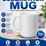 Sublimation WHITE mug