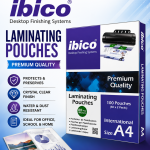 ibico A4 Laminating Pouches 80m Plus