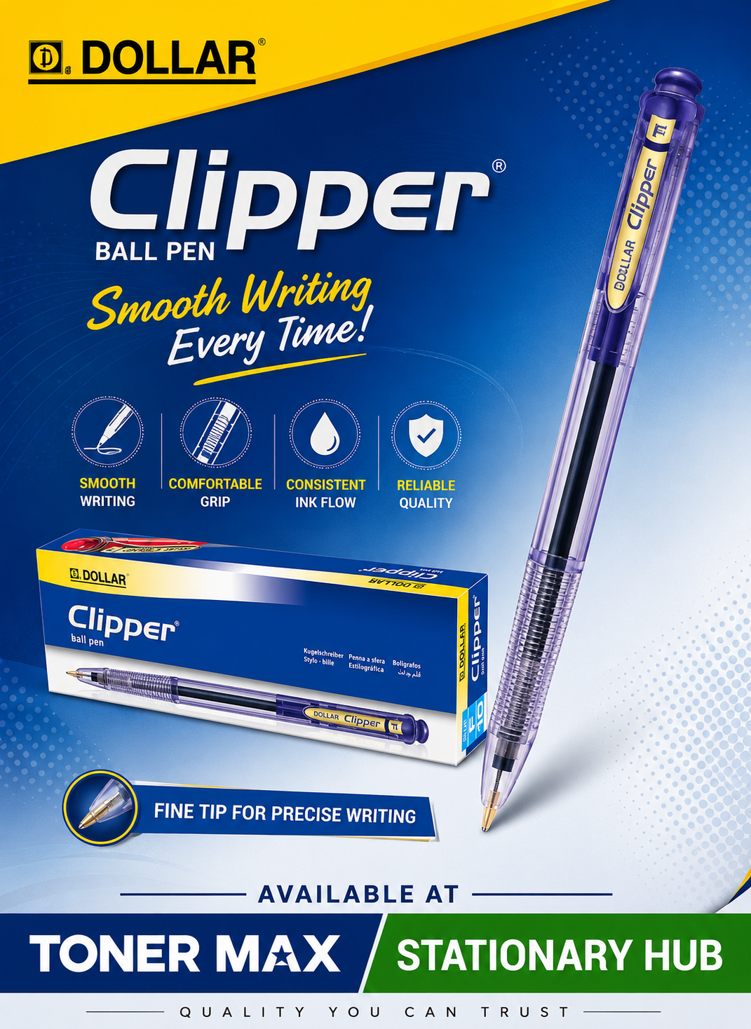 DOLLAR Clipper Ball Pen