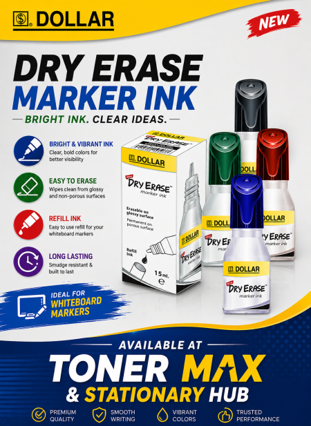 Dollar Board Marker Ink Box