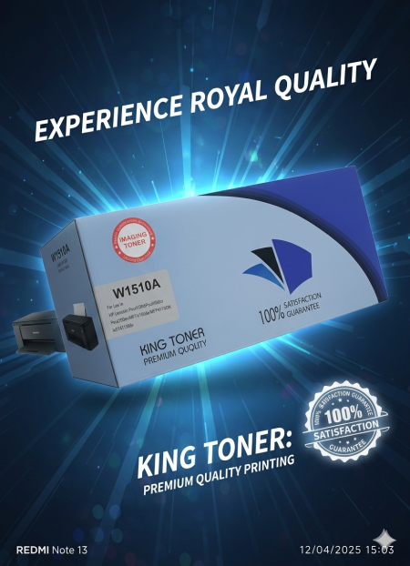 151a Compatible Hp Printers Laser KING'S Toner Cartridge