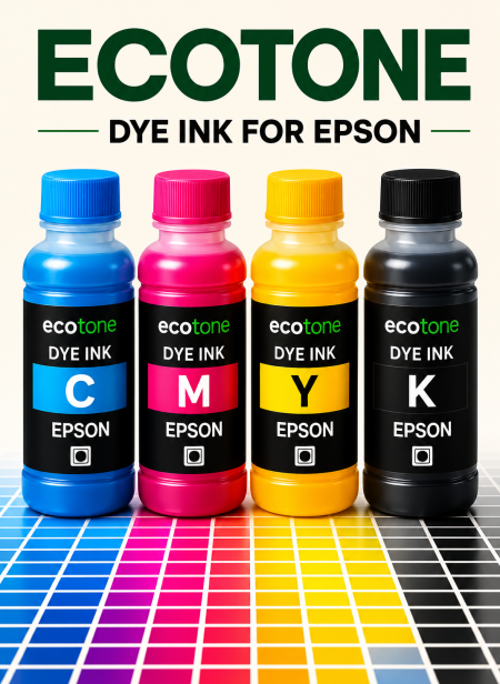 Ecotone 500ml (4) Color Epson ink set