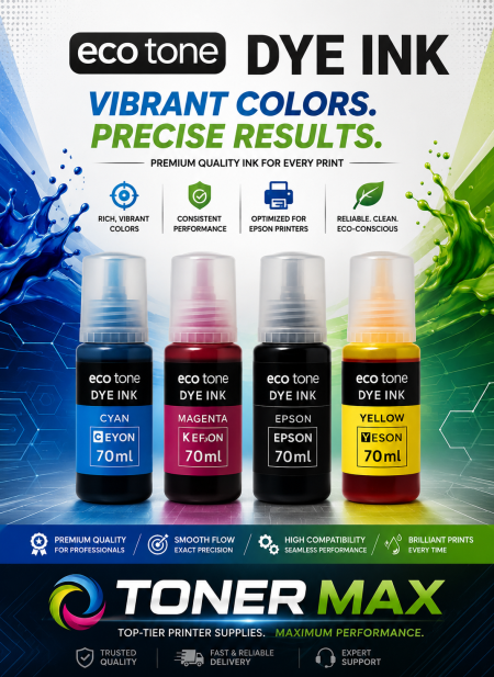 Ecotone 70ml L Series Dye ink set