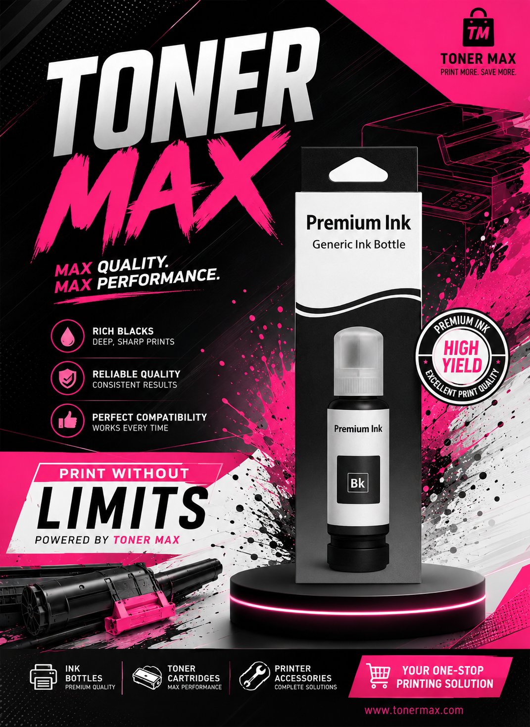 Epson L Series Black ink 70ml