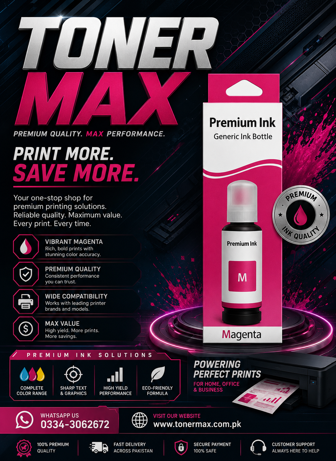 Epson L Series Magenta ink 70ml