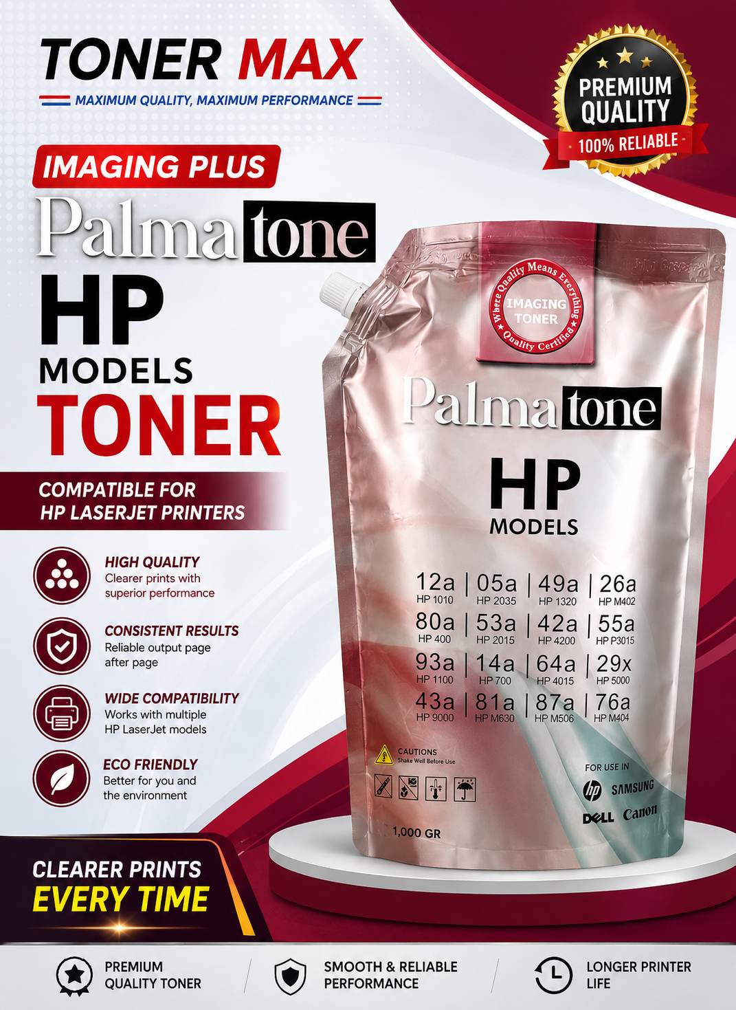 Palma Toner Hp Toner KG Bag