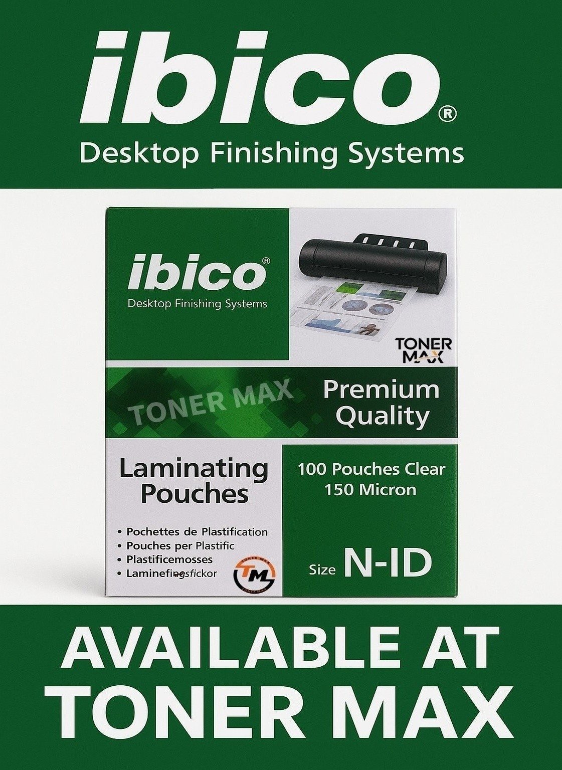 N.I.D 150mm Lamination pouches