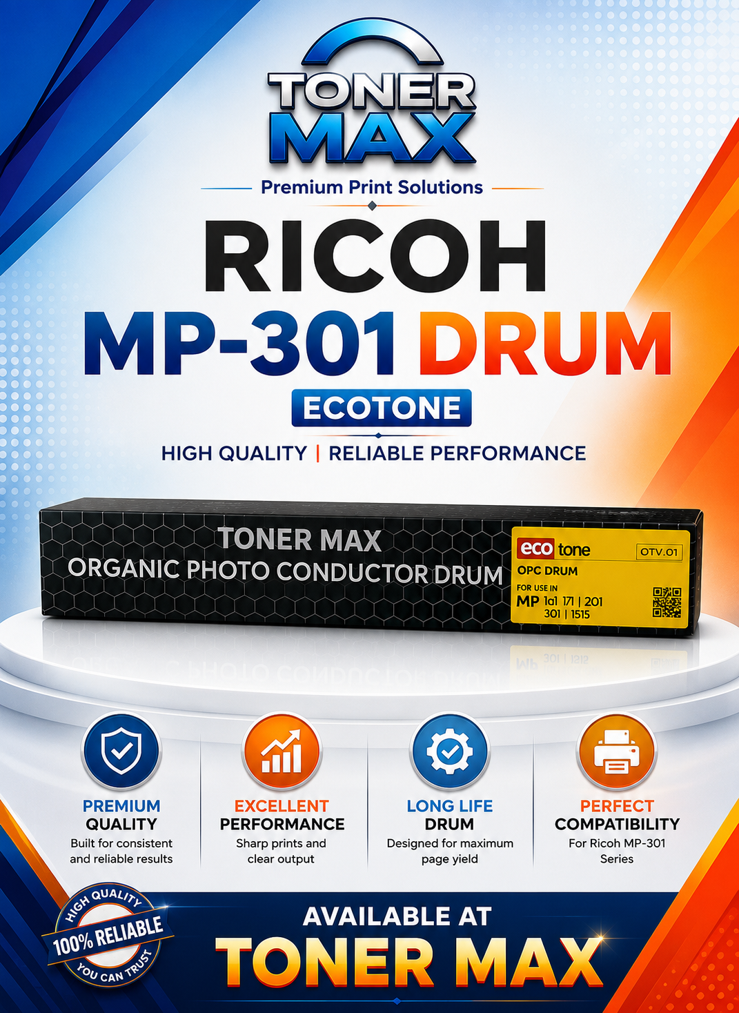Ricoh Copier MP 301 Drum
