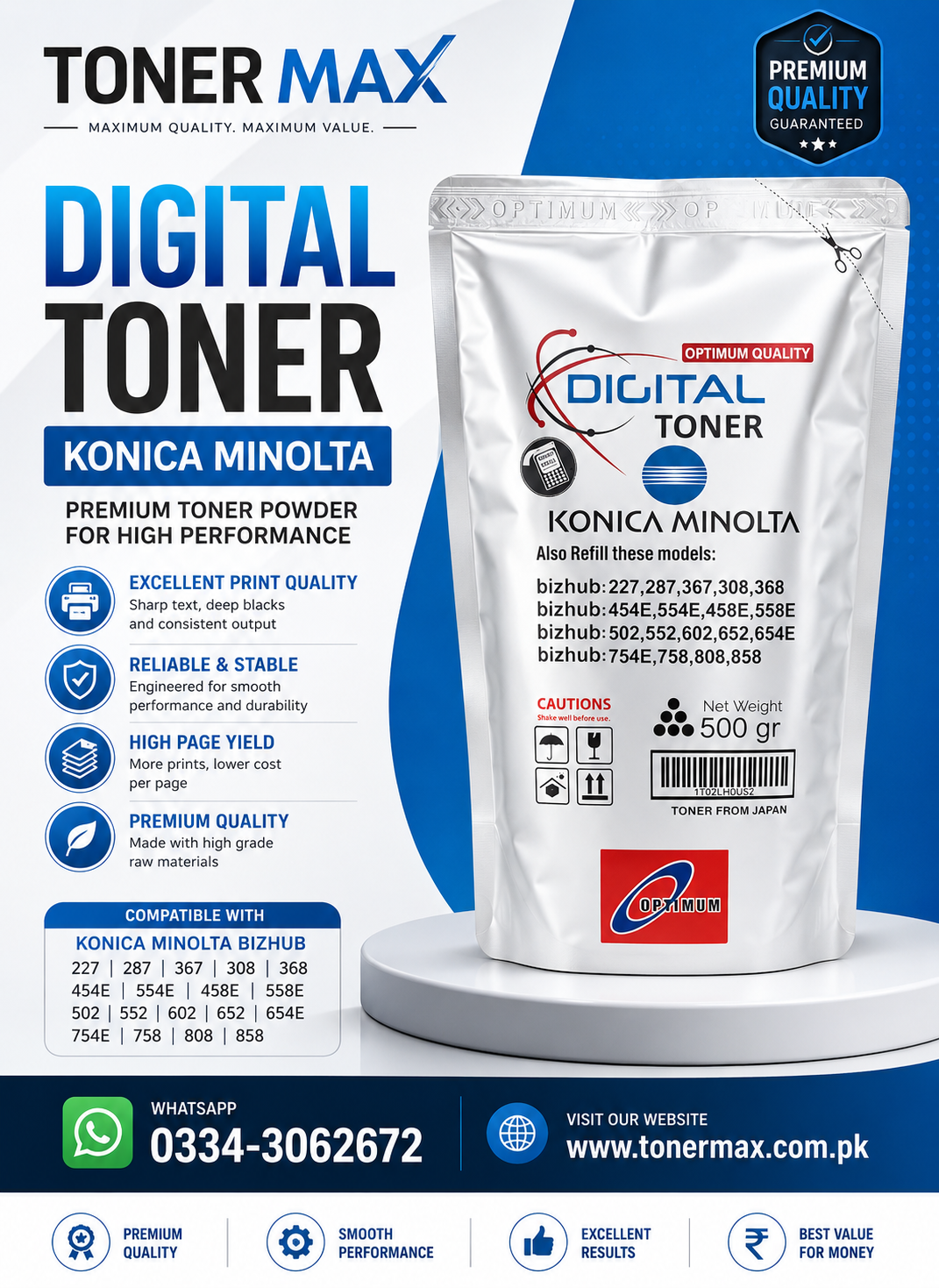 OPTIMUM BIZHUB TONER