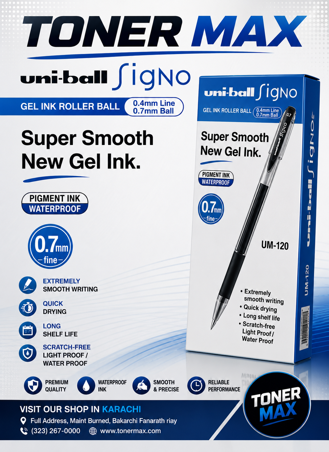 UNIBALL SIGNO GEL PEN BOX