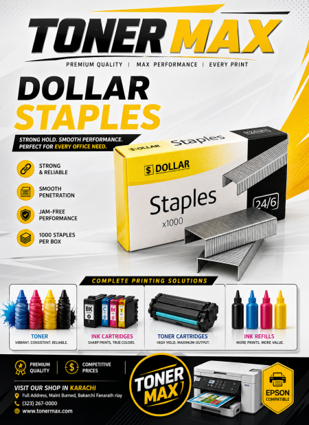 Dollar 24*6 Stapler Pin Box