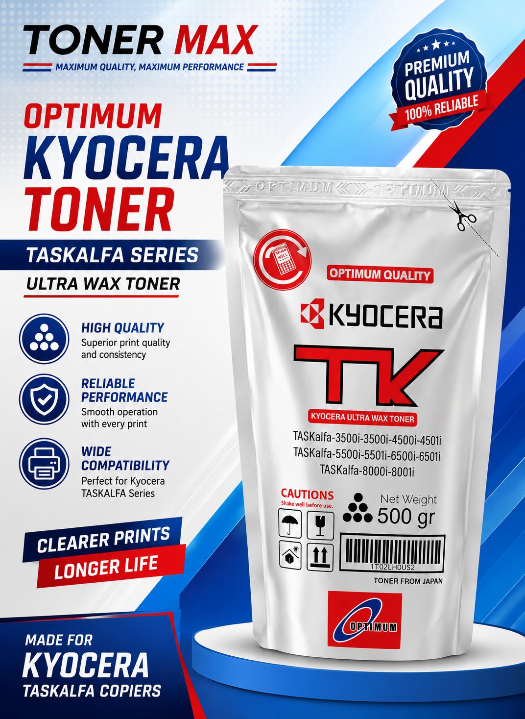 KYOCERA TASKALFA OPTIMUM TONER 3501i