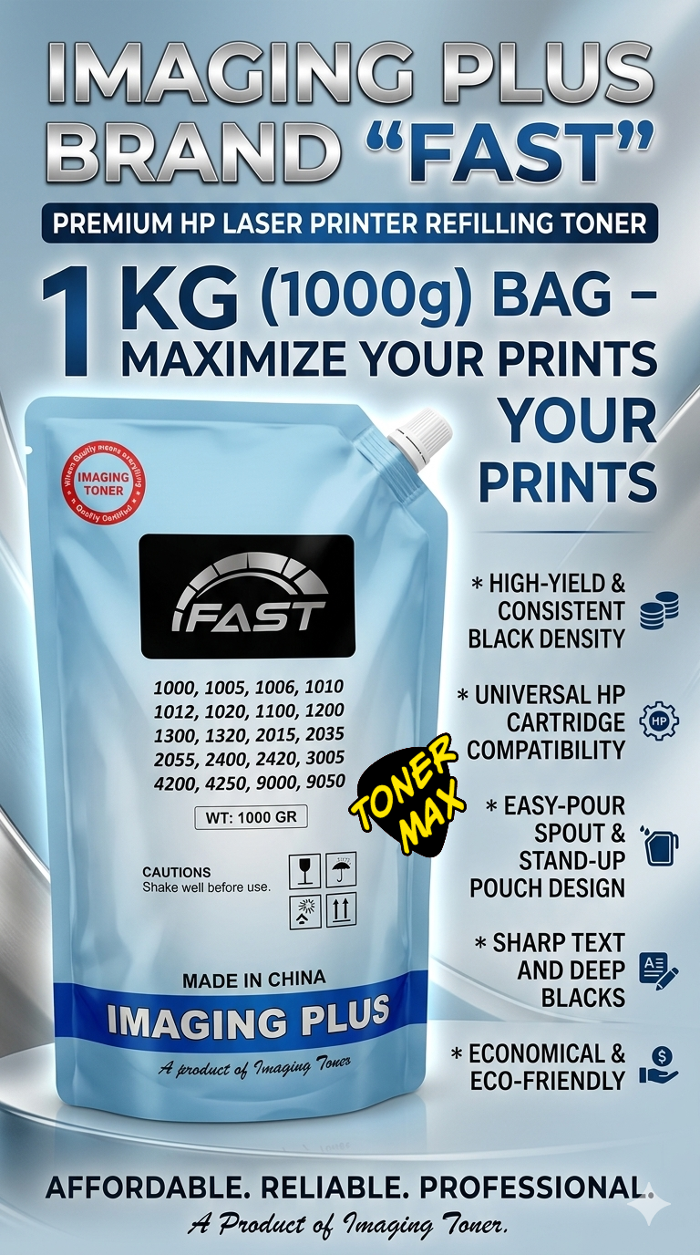 FAST  1 Kg Hp Laser Toner Bag