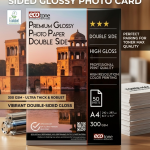 ECOTONE 300g DOUBLE SIDE GLOSSY PHOTO CARD A4 (50 Sheets)