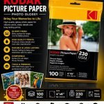 KODAK 4*6 230g (💯 sheets)