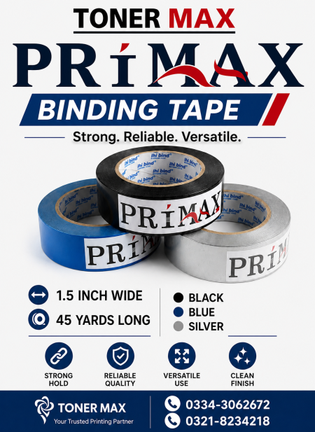 1.5 inch 45y PRIMAX BINDING TAPE