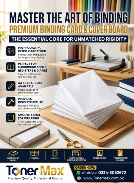 BINDING CARD - A4 (50 sheets)