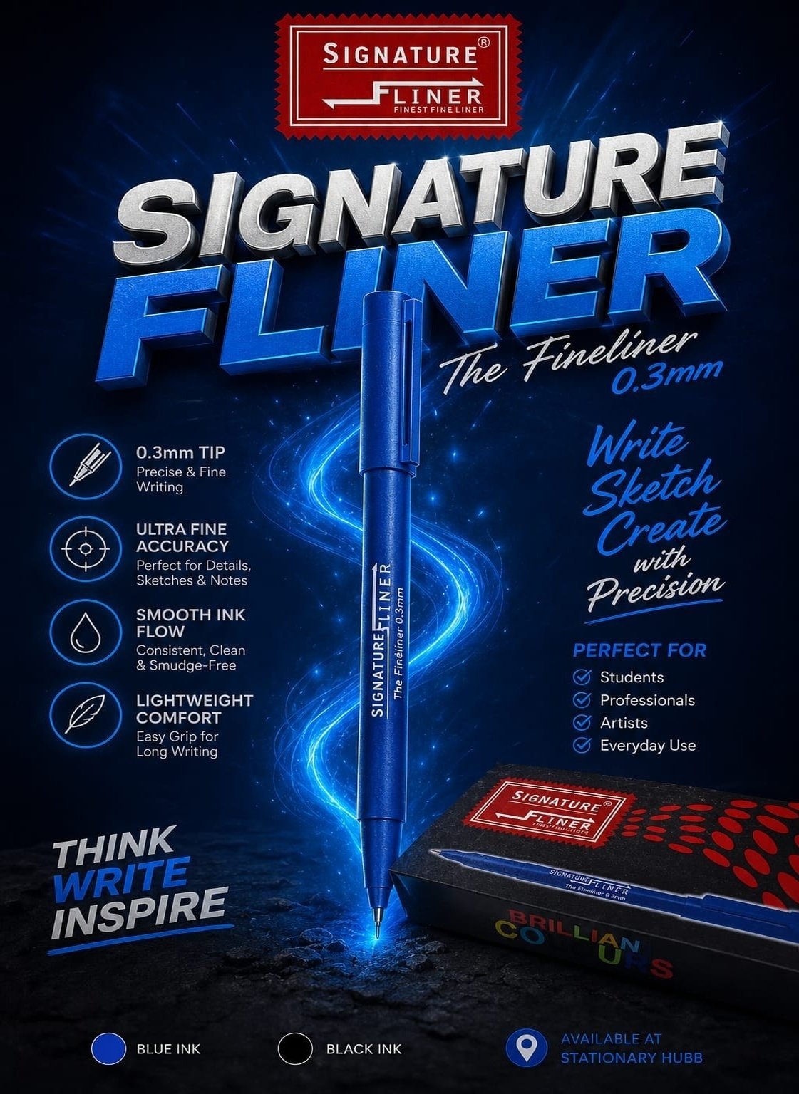SIGNATURE FLINER POINTER Box