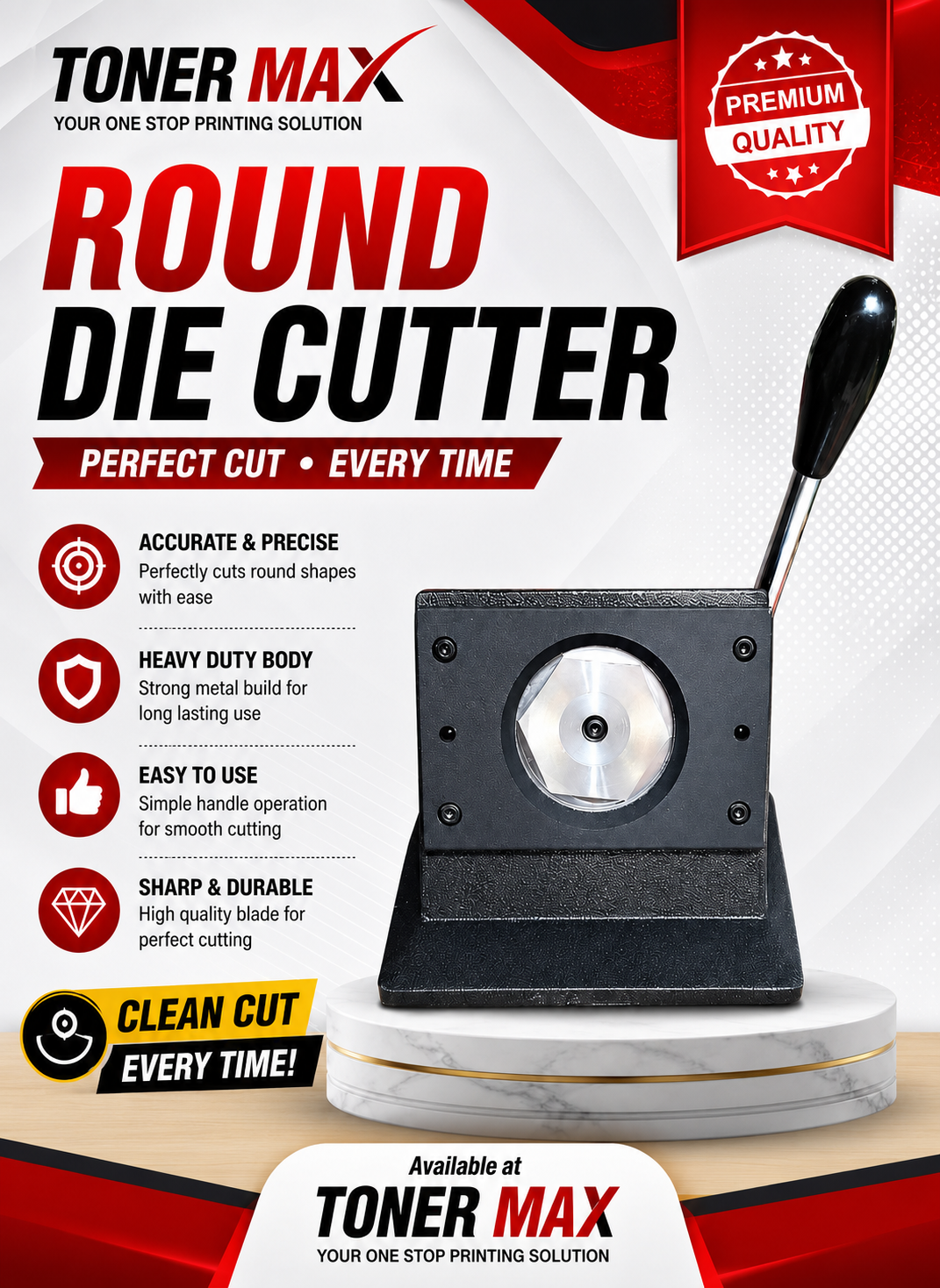 ROUND DIE CUTTER