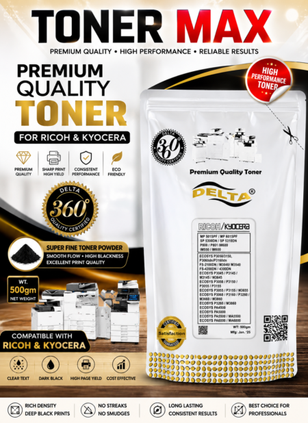 DELTA TONER FOR KYOCERA & RICOH Printers