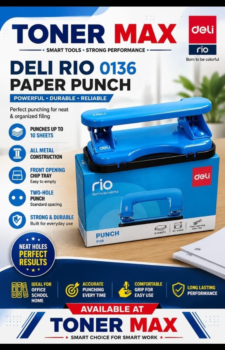 DELI HOLE PUNCH (0136)